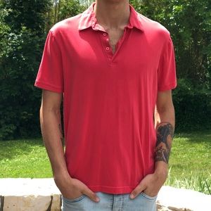 H&M Coral Polo Shirt